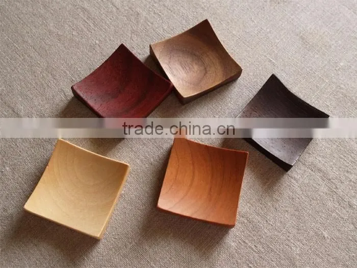 Black Walnut Dishes Oak Tapas Tray Wooden Fruit Tray Dessert Plate Sushi Dishes