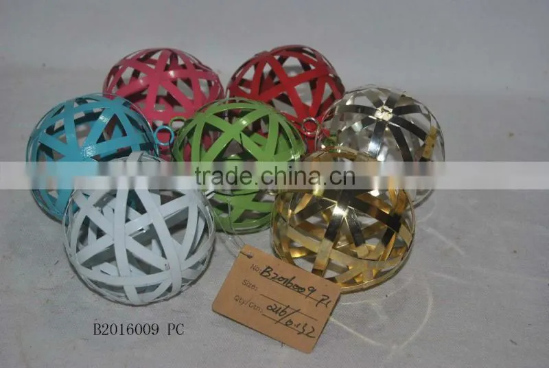color iron decorative big toy balls set