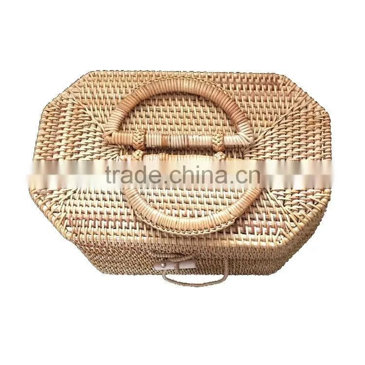 Vietnam rattan weaving tote bags cross bags reuseable bags