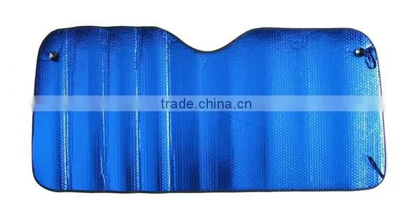 Custom design aluminum front windshield folding car sunshades for car