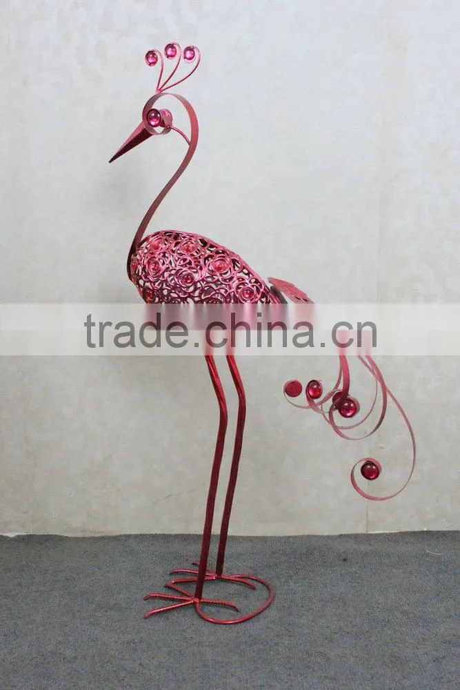 Decorative peacock for garden