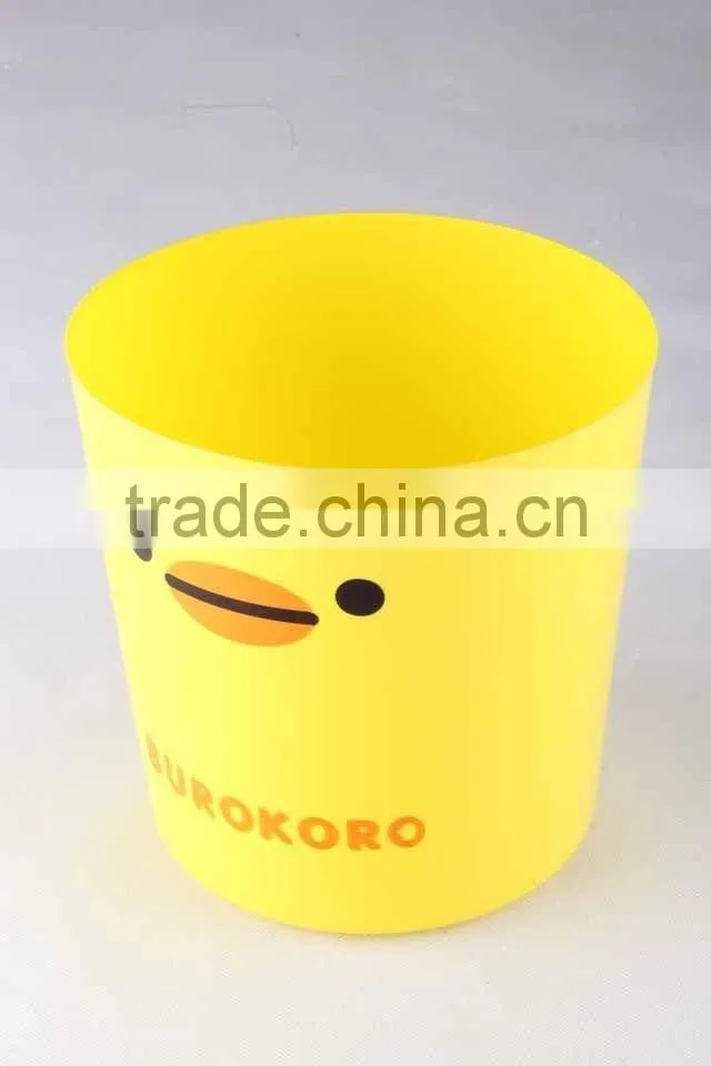 Animal Design Plastic Rubbish Bin Household Garbage Can/ Trash Can