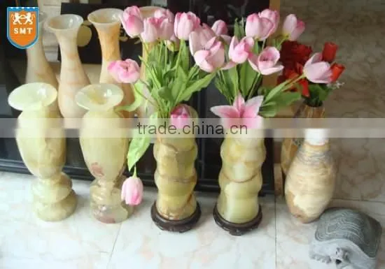 Blue granite Vase