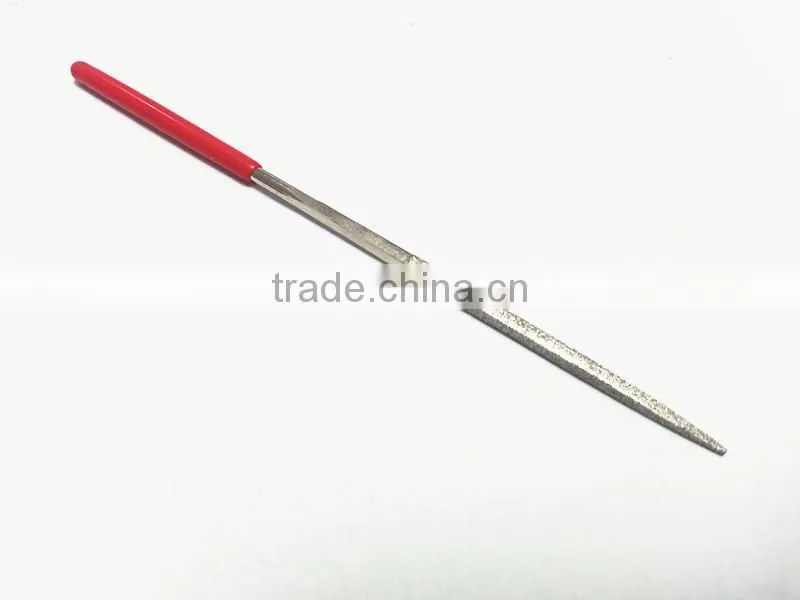 Electroplated diamond file/triangle nail file/round diamond file