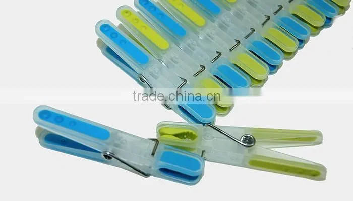 home & garden daily use product TPR soft grip clothes drying colored plastic peg
