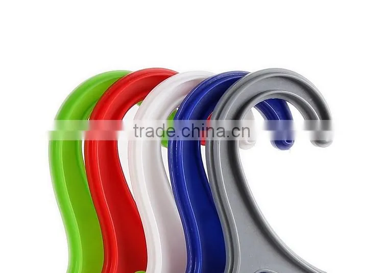Colorful good quality plastic shop clothes hanger stand, coat hanger stand, bedroom clothes hanger stand
