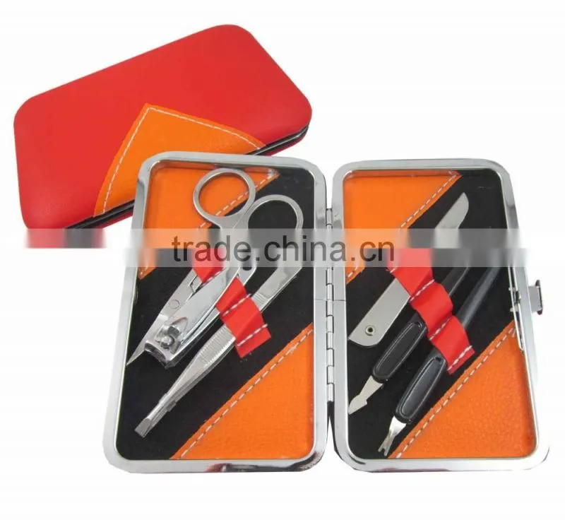 Elegant Design 7pcs Stainless Steel Manicure Pedicure