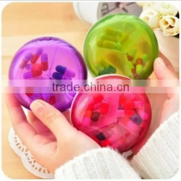 custom promotional cartoon plastic medicine storage case PP plastic pill stroage box,custom promotional plastic medicine box
