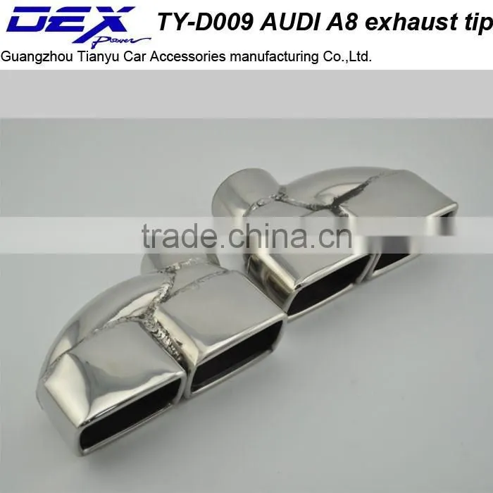 car universal muffler tip for Audi A8