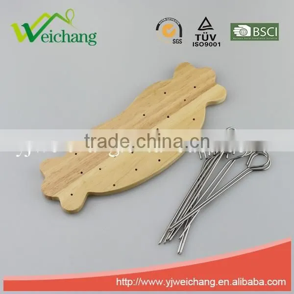 WCJ402 wooden board and 20 skewer