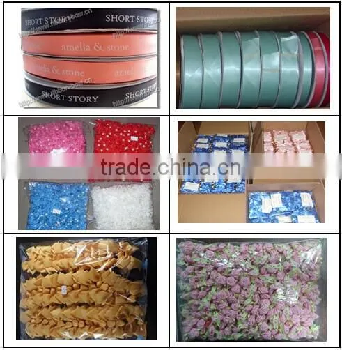 MSD wholesale pink ribbon bow for girls dress decoration