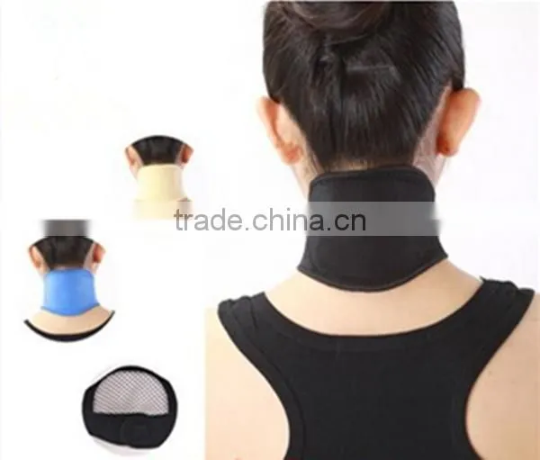 Hot sale Tourmaline self heating pain relief neck support belt