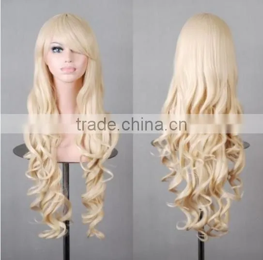 Colorful fashion Cosplay Wig Bob Style human Hair Wigs cheap party wigs