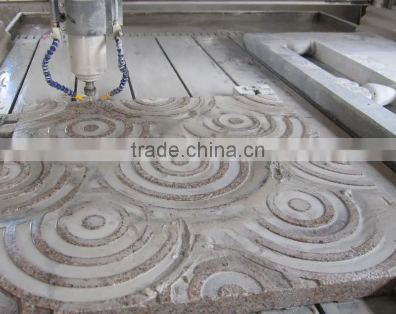 jinan economical heavy double-head engraving polishing stone cnc router