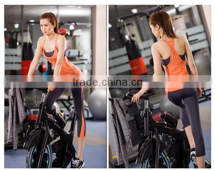 New product 2016 hot sale high quality one piece lady sports jumpsuits yoga wear for wholesales