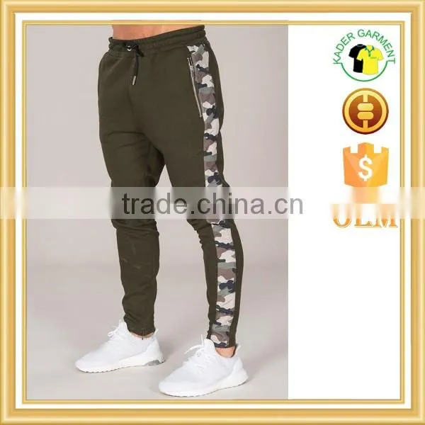 New hot tracksuit men camo contrast tracksuit europe fit tracksuit