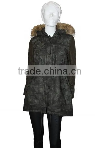 Fashion Women's winter parka coats outdoor parka winter parka for girls
