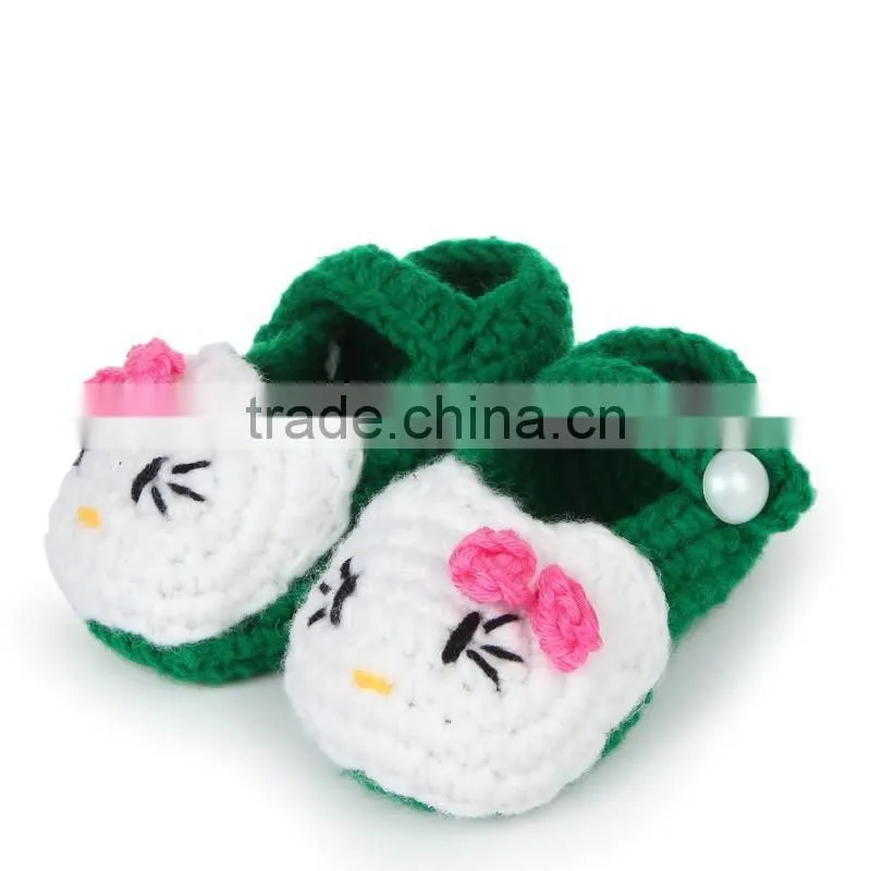 wholesale baby adult hand crochet wool shoes LBS20151223-21