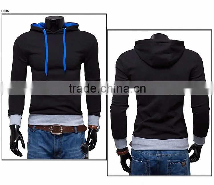 oem wholesale cheap hoodies/ custom fashion man hoody garment/bulk blank pullover hoodies