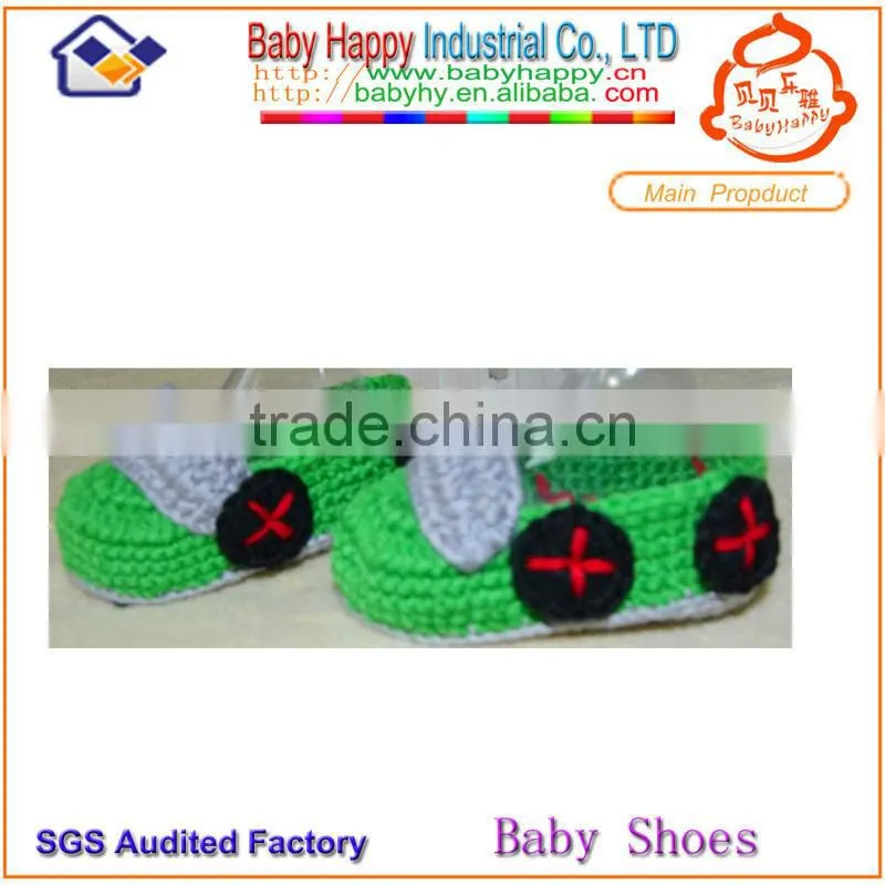 Football Blue Handmade Crochet Baby Dress