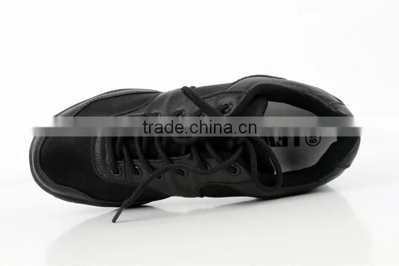 Revolution Dancewear Black Suede Mesh Jazz Hip Hop Sneaker Shoes 0907