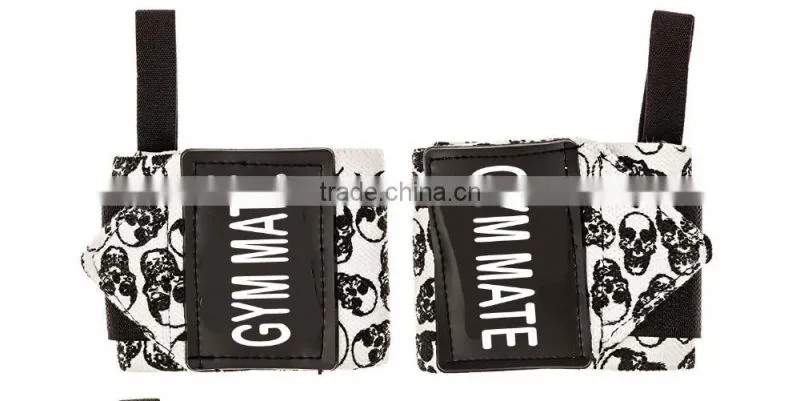 Gym Sport Custom Crossfit Wrist Wraps, Weight Lifting Wrist wraps