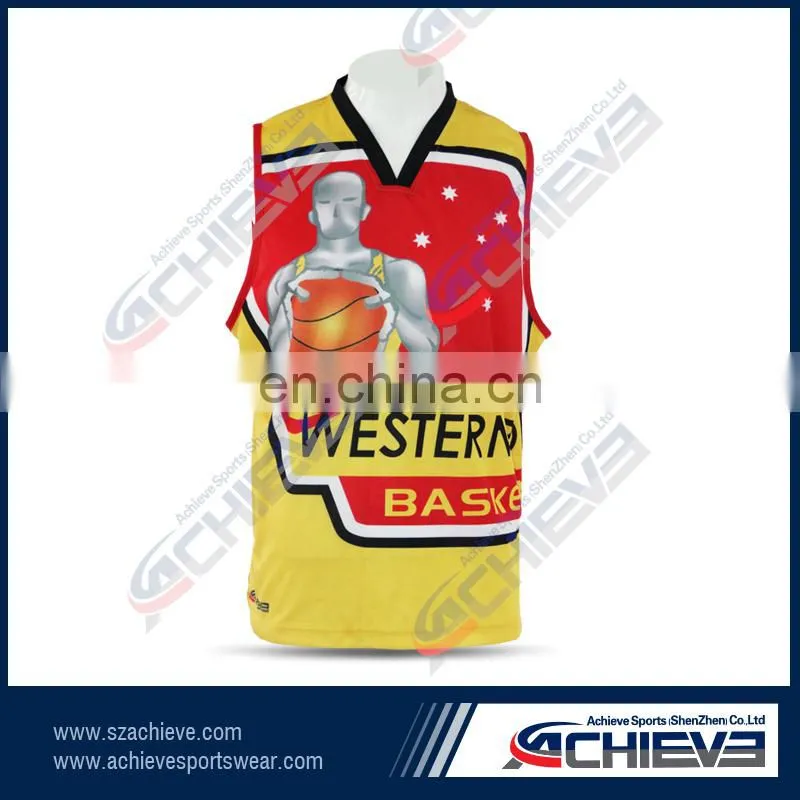 Custom Sublimated Basketball Uniform Fashion Sublimated Basketball Jersey and Short