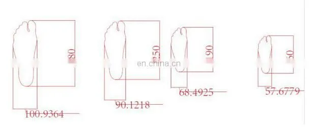2017 Oline shopping Newest Waterproof Nakefit Stick on Soles Foot Pad
