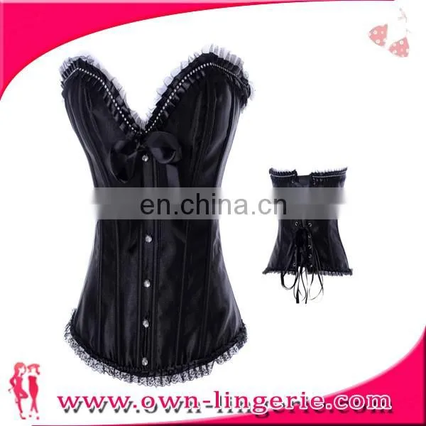 Wholesale red leather corset tops to wear out Corset Tops To Wear Out