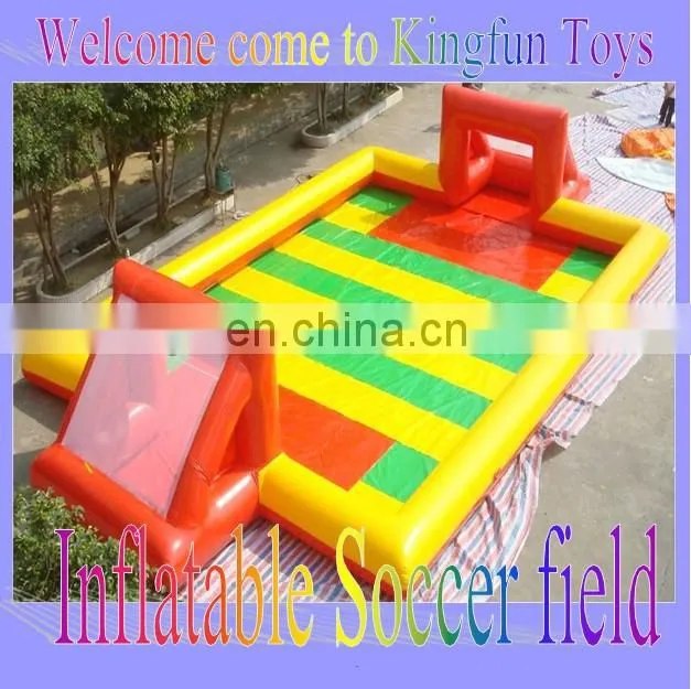 2014 inflatable human soccer ball pitch for world cup