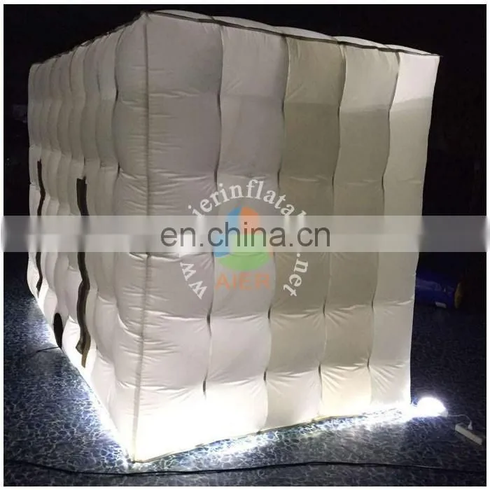 Hot sale Led light Inflatable Photo booth