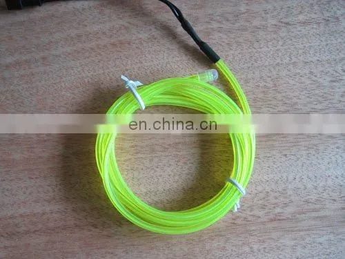2016 Hot Sale Flexible Atmosphere Light Electroluminescent Neon Glowing EL Chasing Wire