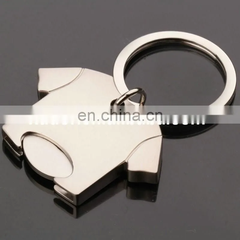 Promotional gift t-shirt keychain coin holder keychain
