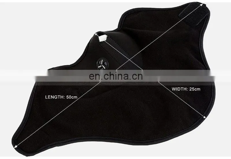 Black/Red/Blue Colored Ski Masks for Winter Climbing Riding
