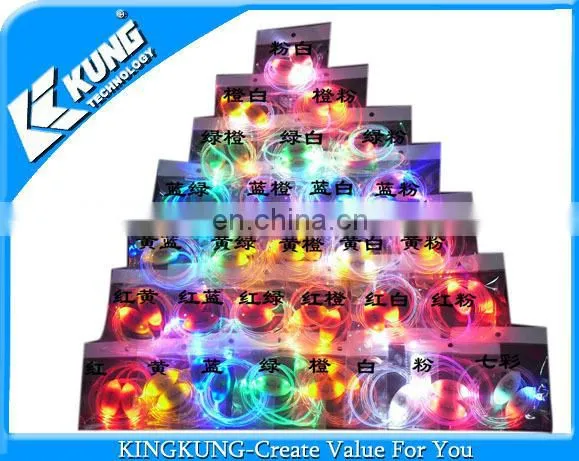 Popular flashing led shoes lace for kids shoe