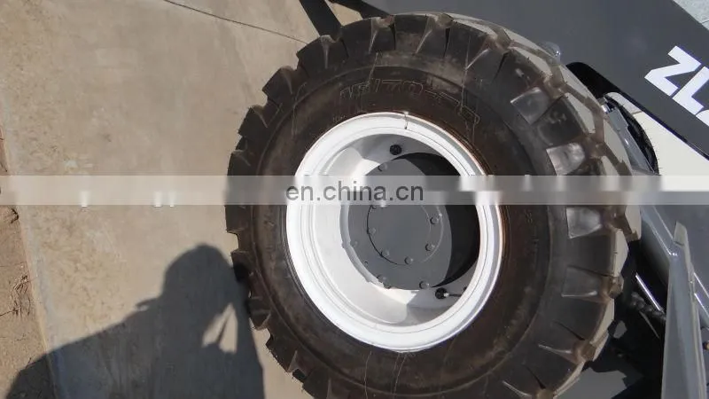 2.0 Ton Mini Loader With Quick Hitch Hydraulic Joystick Wheel Loader Factory