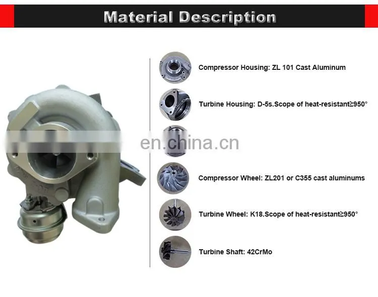 TD04L turbocharger 49377-04505 49377-04502, 49377-04504 14412AA4560, 14412-AA4560 turbo charger for Subaru Forester gas engine