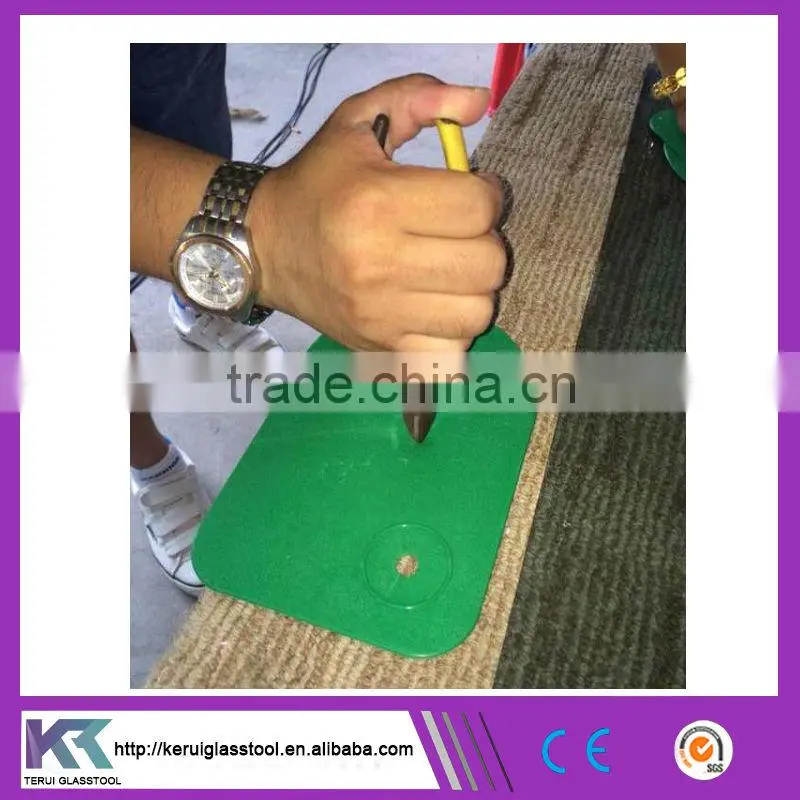glass tool green protective hand pad for glass handling (V115)
