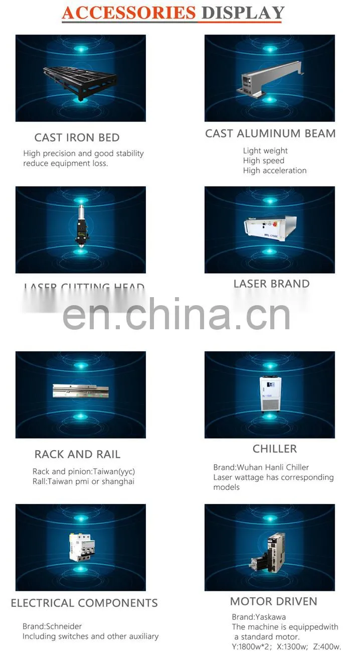 High steady 1000w 2000w 3000w efficient depth fiber laser cutting metal machine laser machine cutting steel