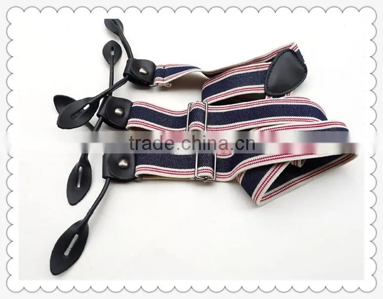 lady /men button jeans pants suspender