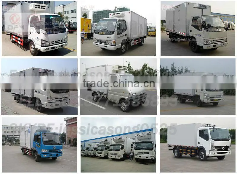Dongfeng 3ton Chiller Truck