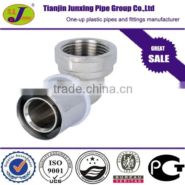 PEX AL PEX Pipe fittings/ press fittings female threaded elbow