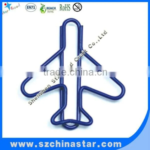 Funny assorted colorful paper clips pouch