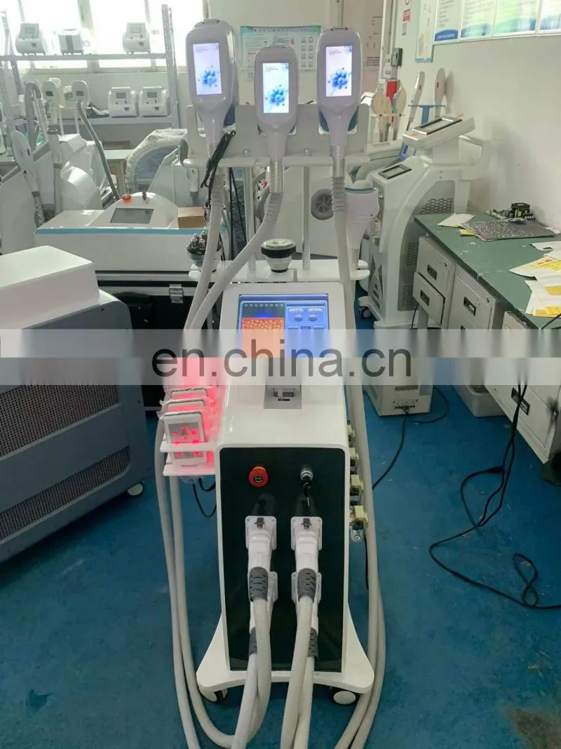 Professional 4 Cryo Handles cavitation rf laser pads fat freezing Machine Cool Body Sculpting Therapy body slimming Machine