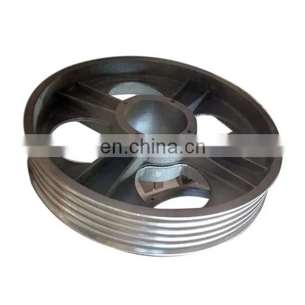 Custom cast iron v belt pulley/pulley with sand casting