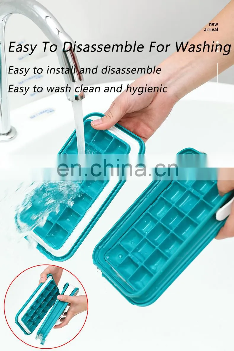 18 Grid Ice Ball Maker Kettle Kitchen Bar Accessories Gadgets Creative Ice Cube Mold 2 In 1 Multi-function Water bottle