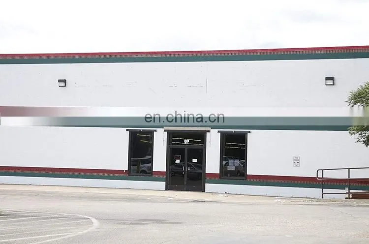 quick build movable high rise steel structure building prefab house light steel open plant warehouse
