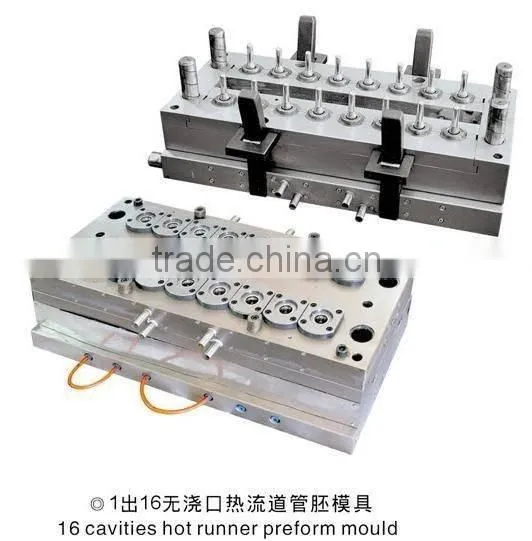 Manufacturer plastic injection preform pet bottle mould