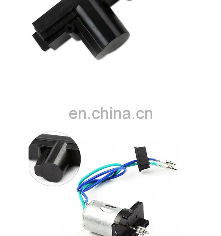 Top quality car central door locking actuator with plastic material and solenoid 5 wires for centralized closing