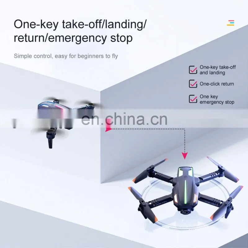 K108 Mini Drone with 4K HD Camera wifi Three-way Infrared Obstacle Avoidance Altitude Hold Mode Foldable RC Quadcopter Boy Gift
